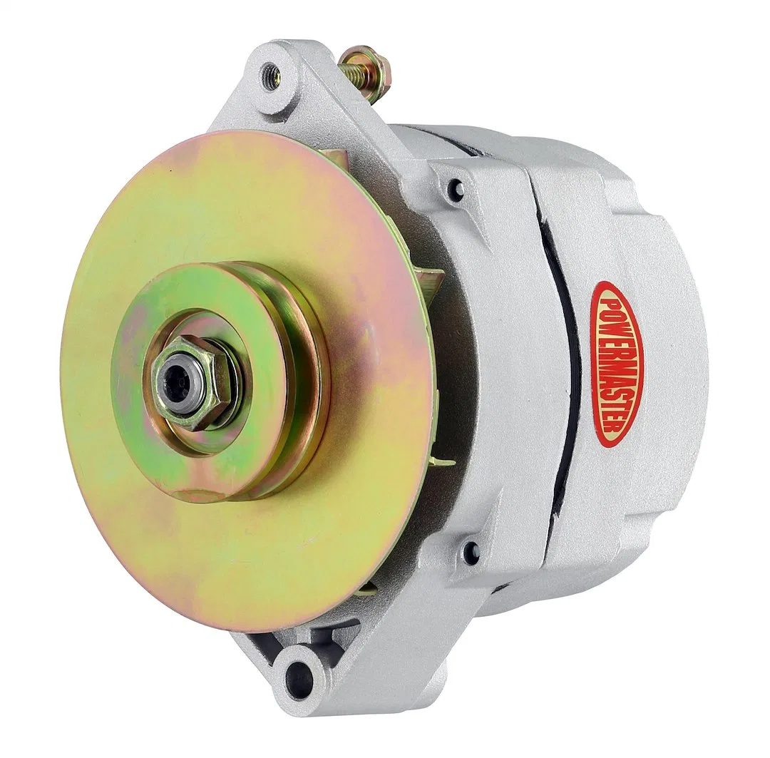 47294 – POWERMASTER Alternator/ Generator, GM 12si Style Single V Belt Pulley 150 Amp 1 or 3 Wire Natural